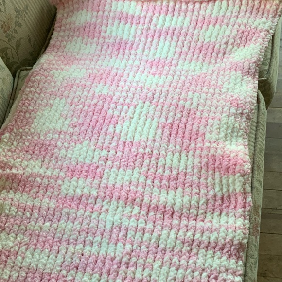 Other - Handmade loom knit, small blanket, perfect for baby or animal